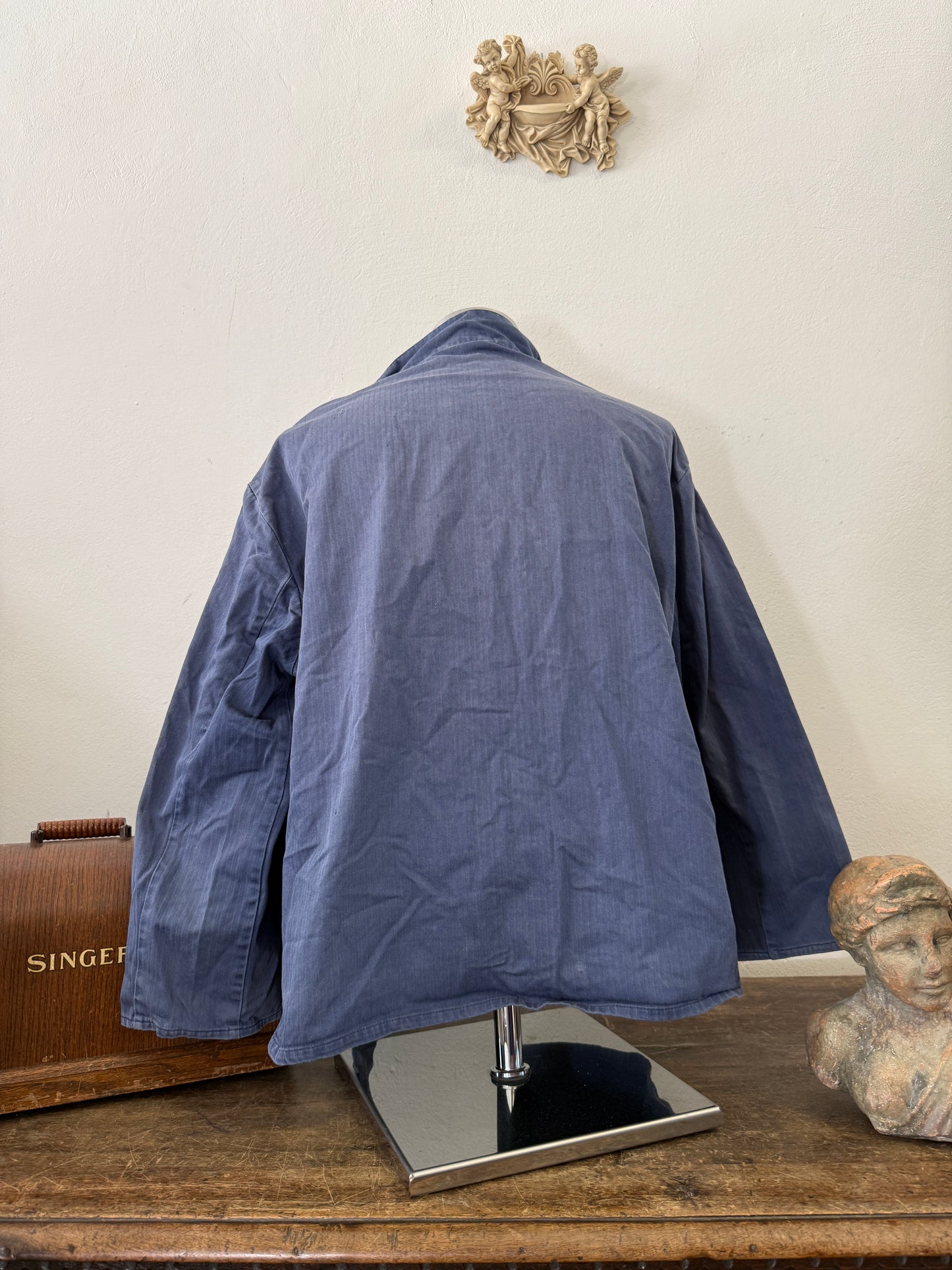 Vintage 90’s German Army Work Jacket HBT “L”