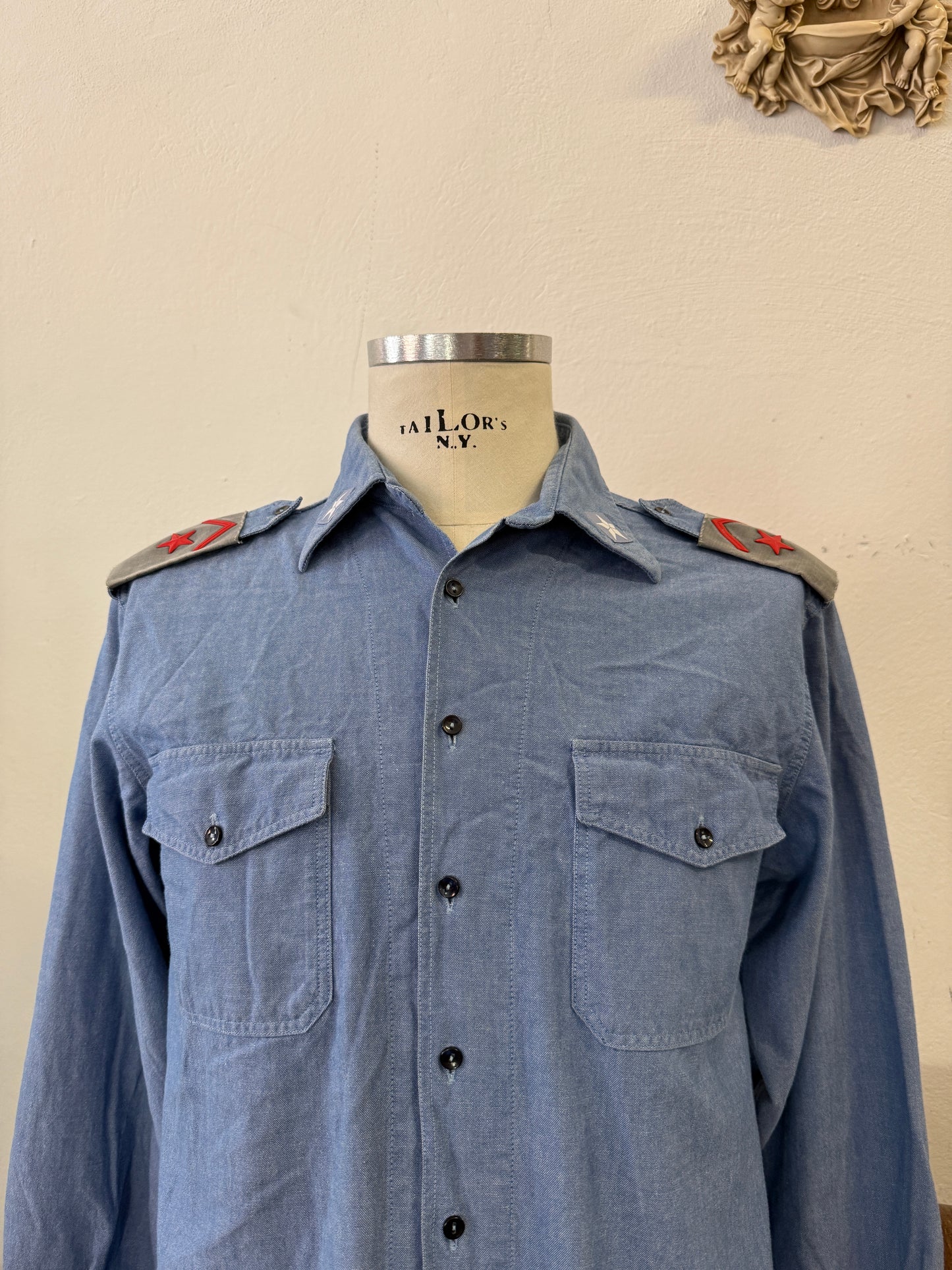 Vintage 90’s Italian Navy Shirt “M”