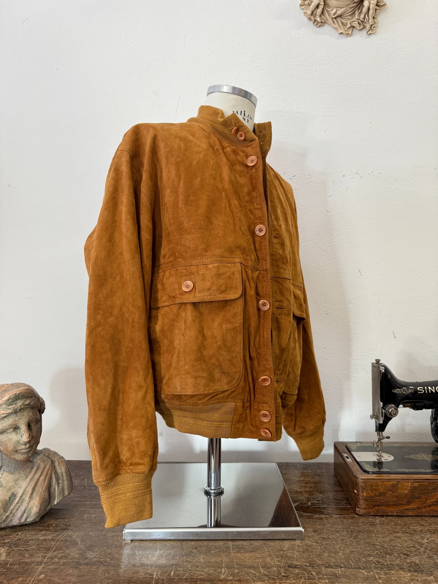Vintage Suede Jacket “L”