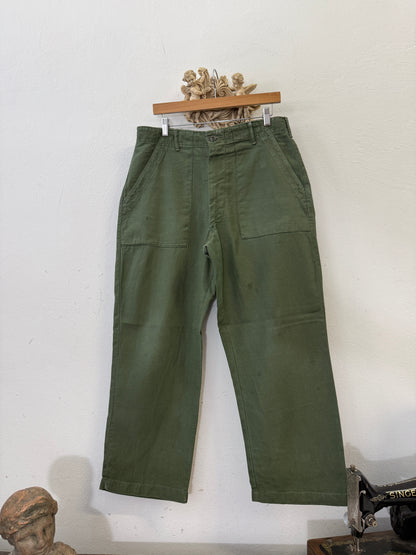 Vintage Og 107 Us Army Fatigue Pants “W34”