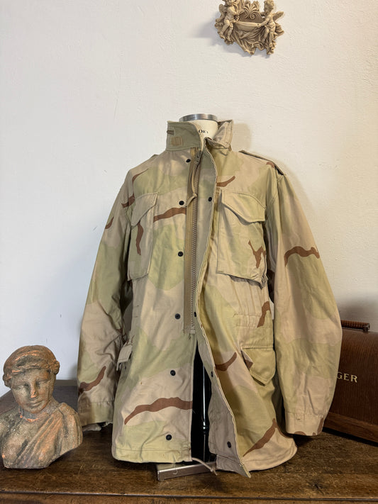 Vintage Desert Field Jacket M65 Us Army “XL”