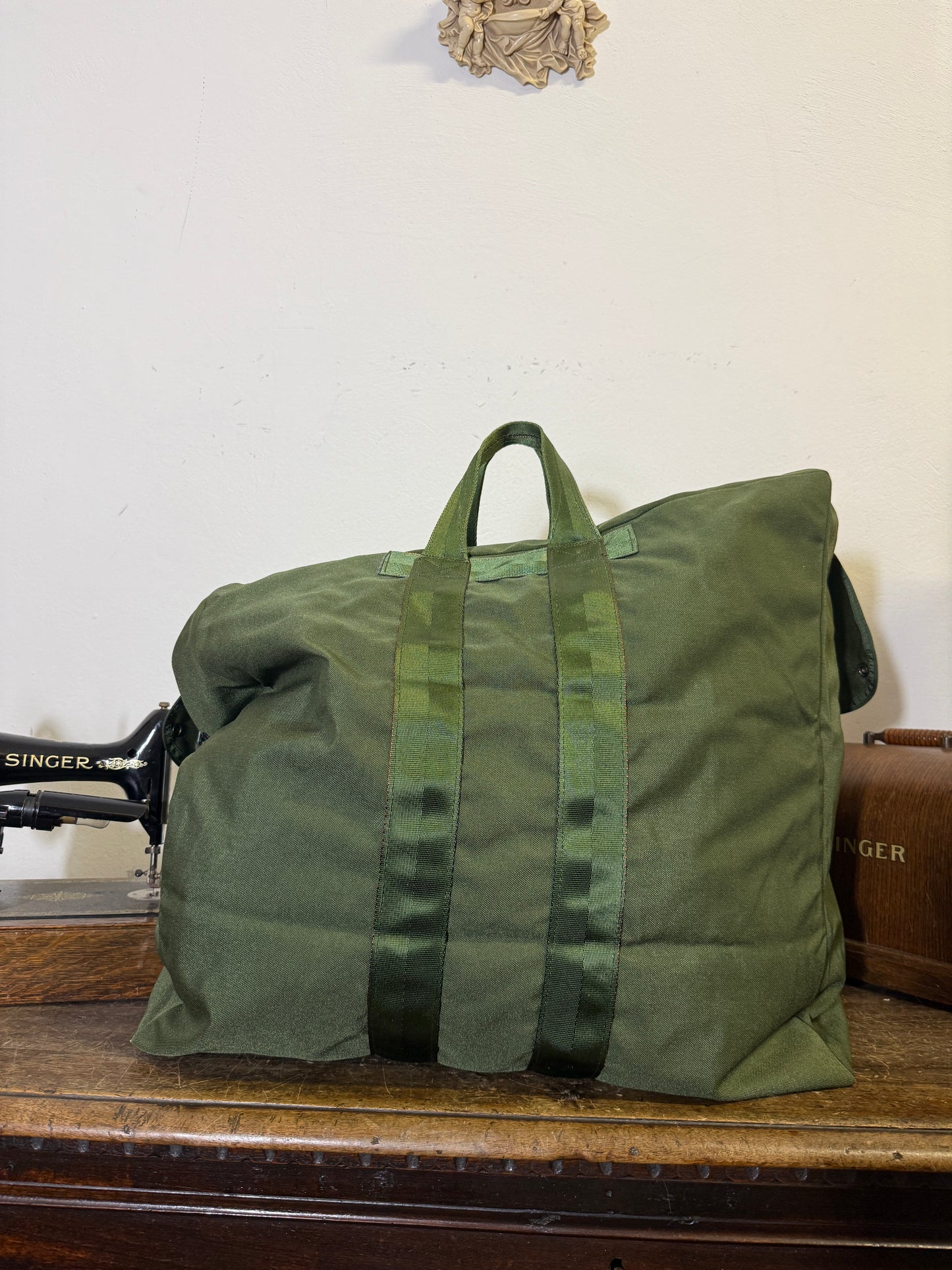 Vintage Nylon Us Flyers Kit Bag