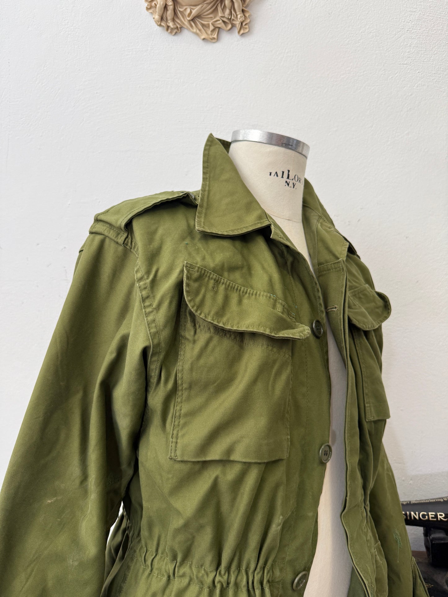 Vintage Danish Army Jacket “L/XL”