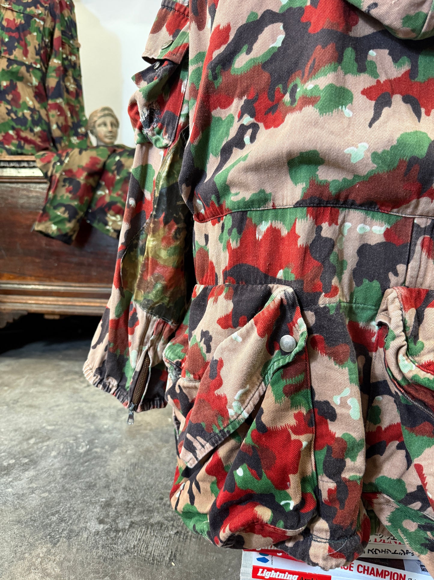 Vintage Swiss Army Camo Jacket M70 “M/L”
