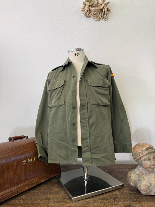 Vintage Spanish Army Shirt “S”