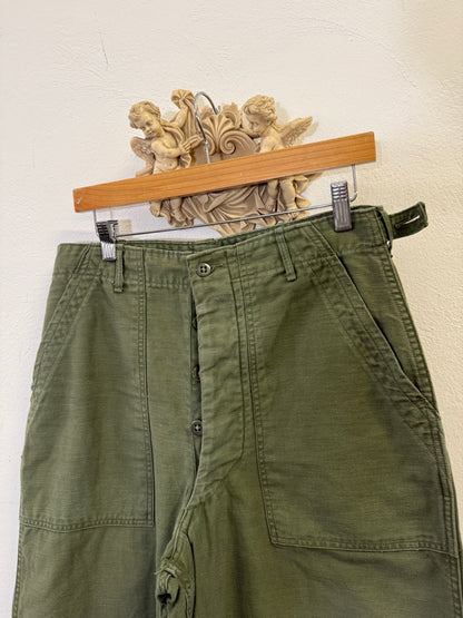 Vintage Og 107 Us Army Fatigue Pants “W32”