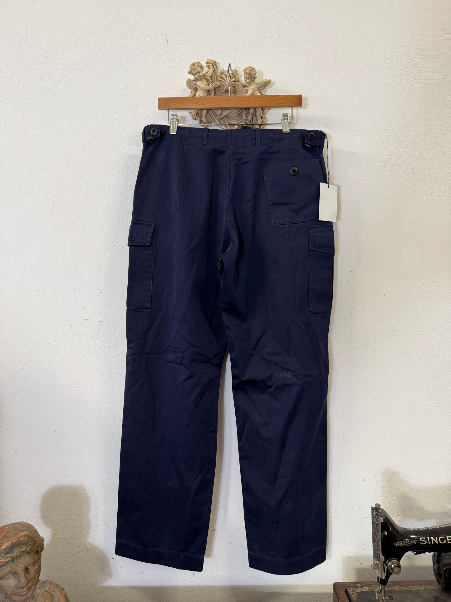 Vintage British Navy Cargo Pants “W34”