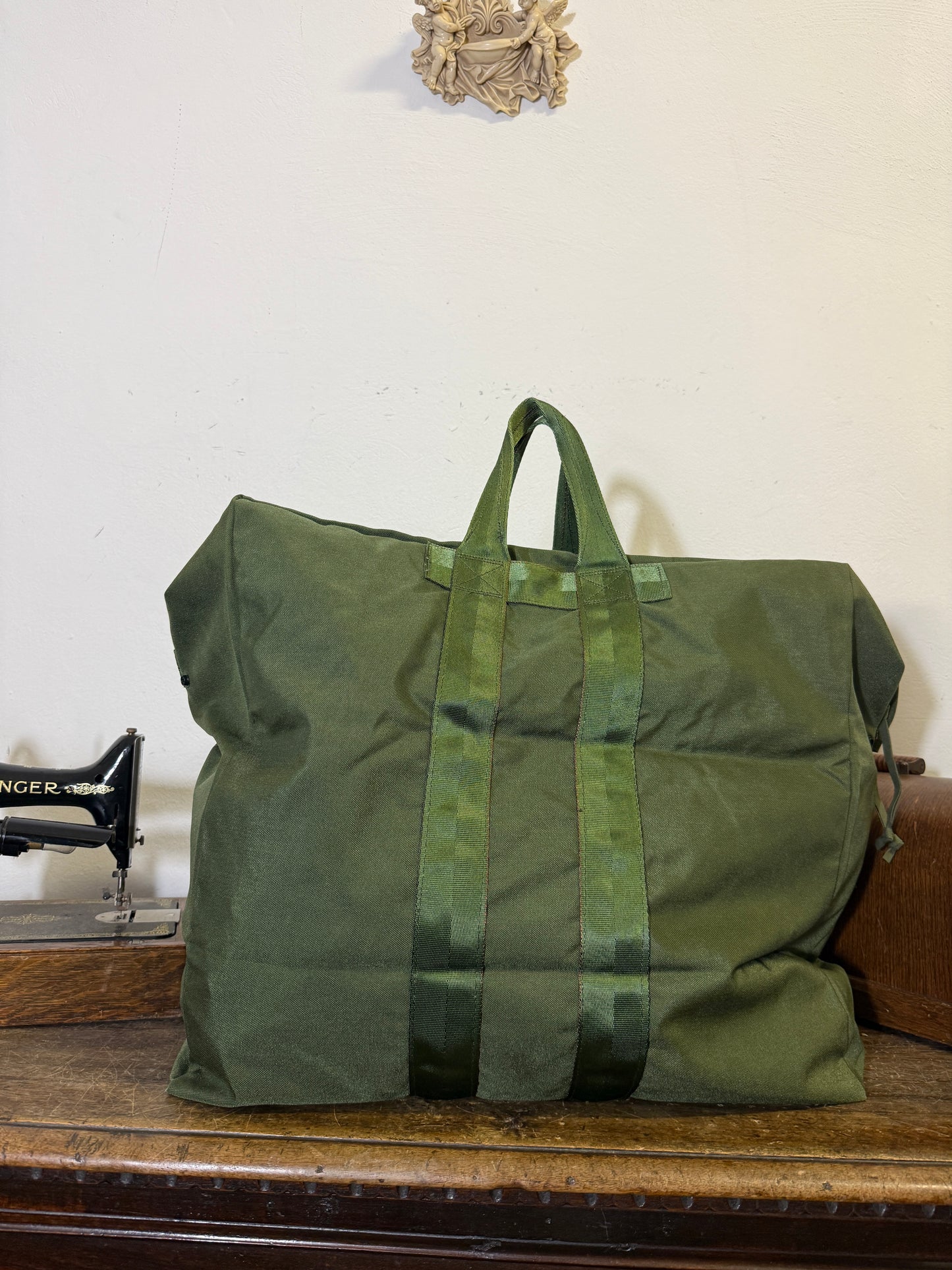 Vintage Nylon Us Flyers Kit Bag