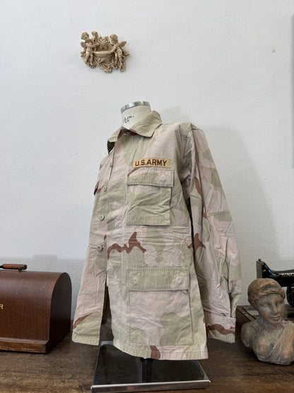 Vintage BDU Camo Jacket Ripstop US Army – L/XL