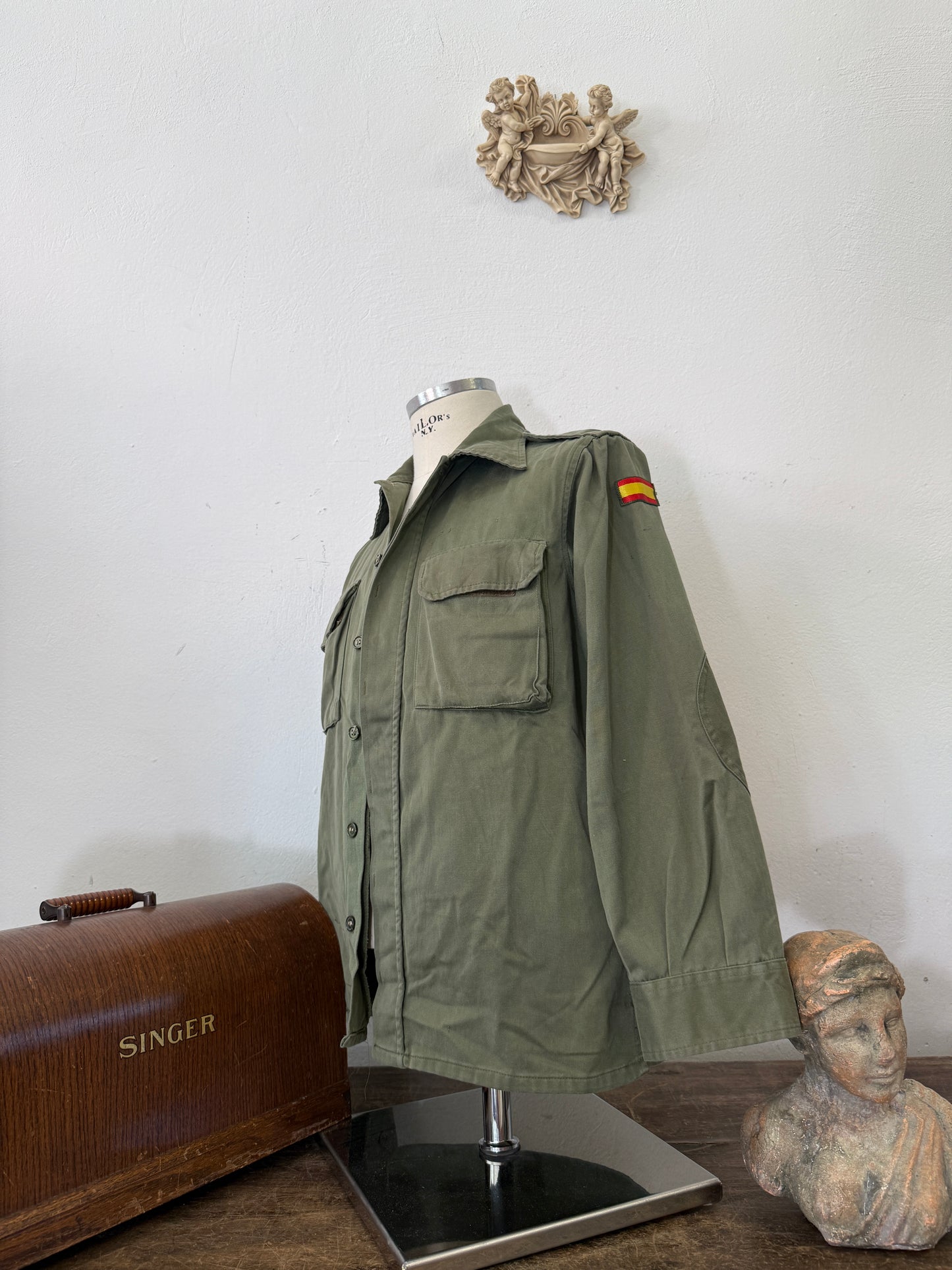 Vintage Spanish Army Shirt “S”