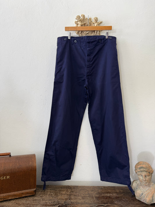 Vintage German Army Work Pants HBT “W36”