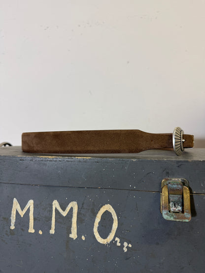 Western Suede Belt - Mancini 1979 x Mister Archive®