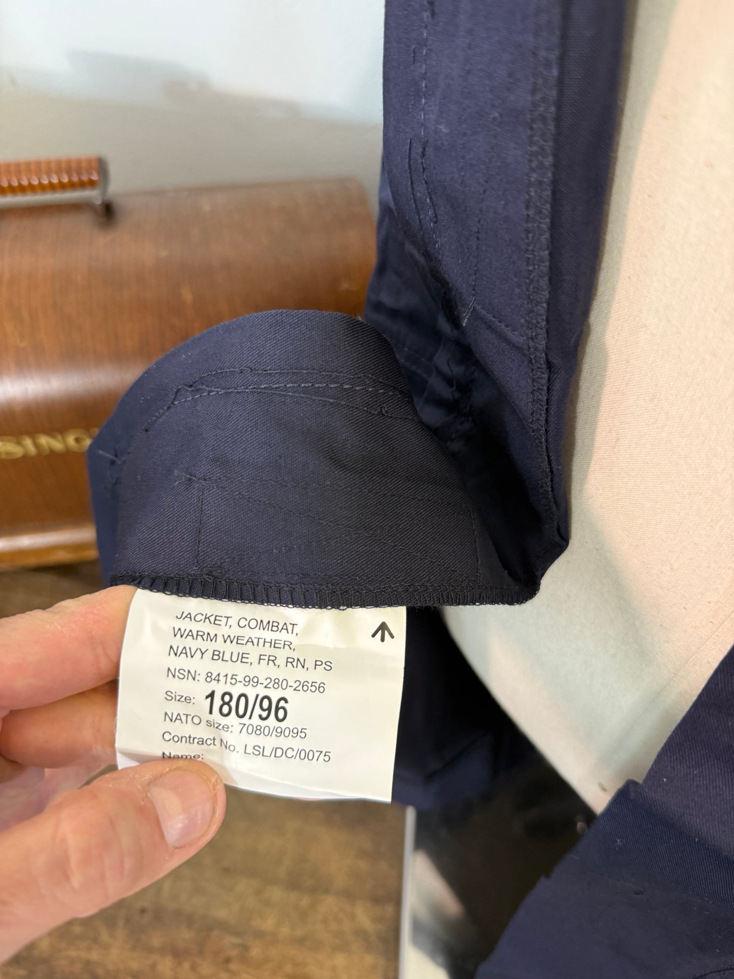 Vintage British Royal Navy Jacket “L/XL”