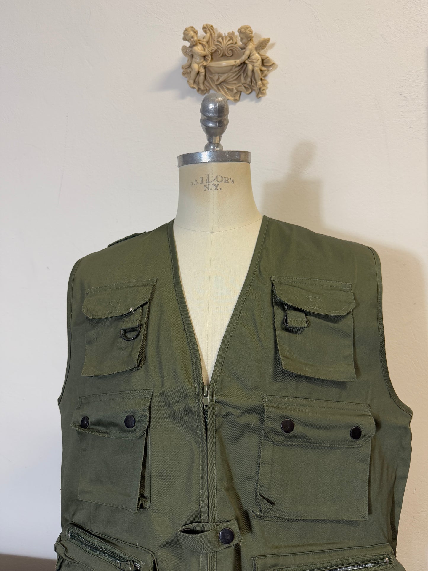Green Tactical Utility Vest