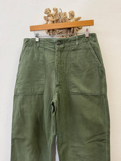 Vintage Og 107 Us Army Fatigue Pants “W33”