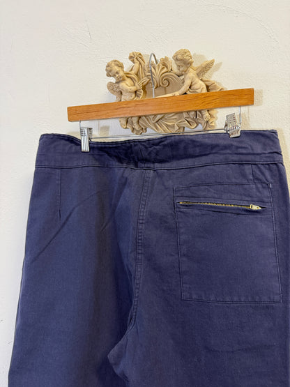 Vintage 80’s Italian Navy Pants “W36”