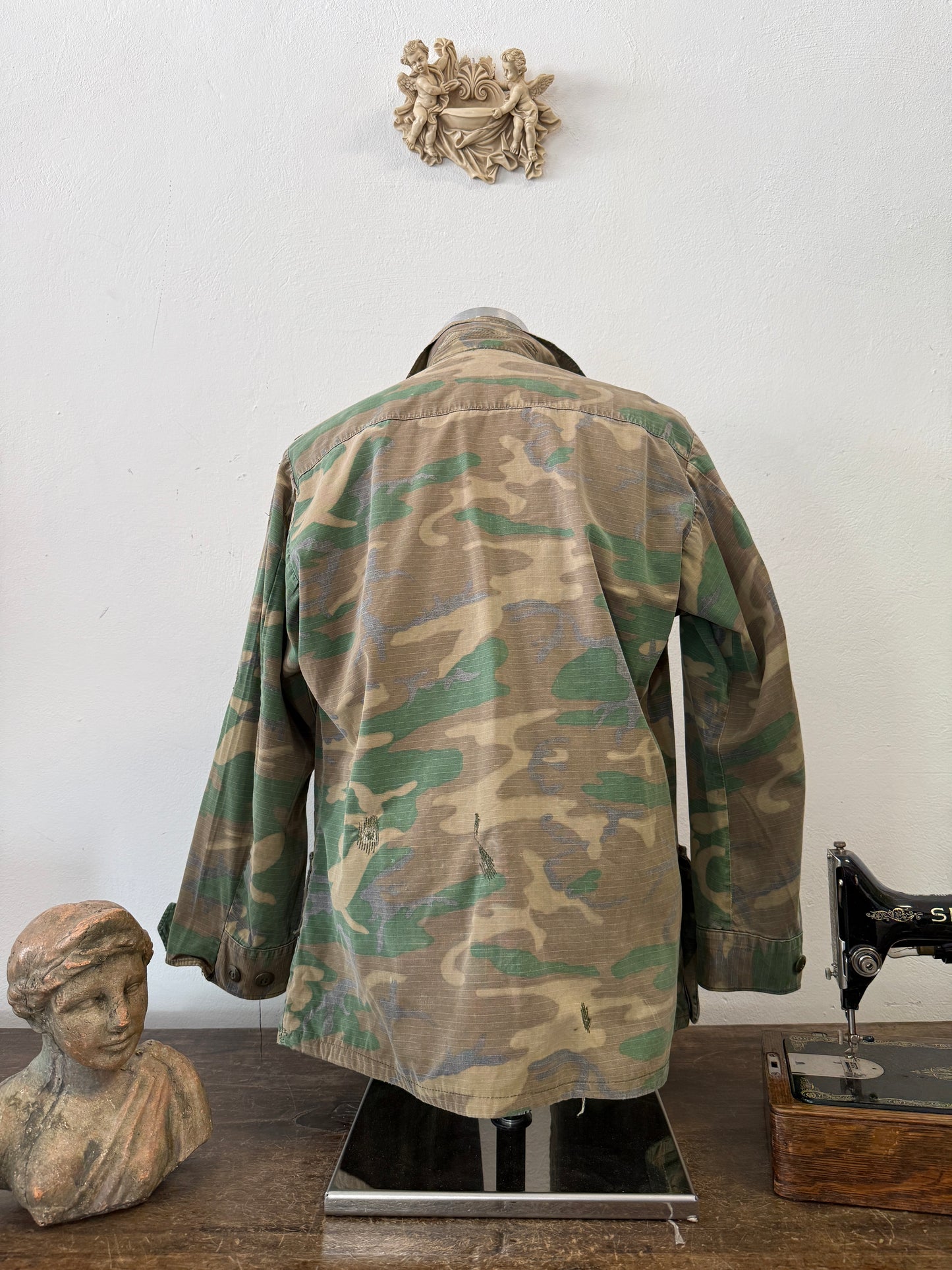 Vintage 60’s Jungle Jacket ERDL Ripstop “M”