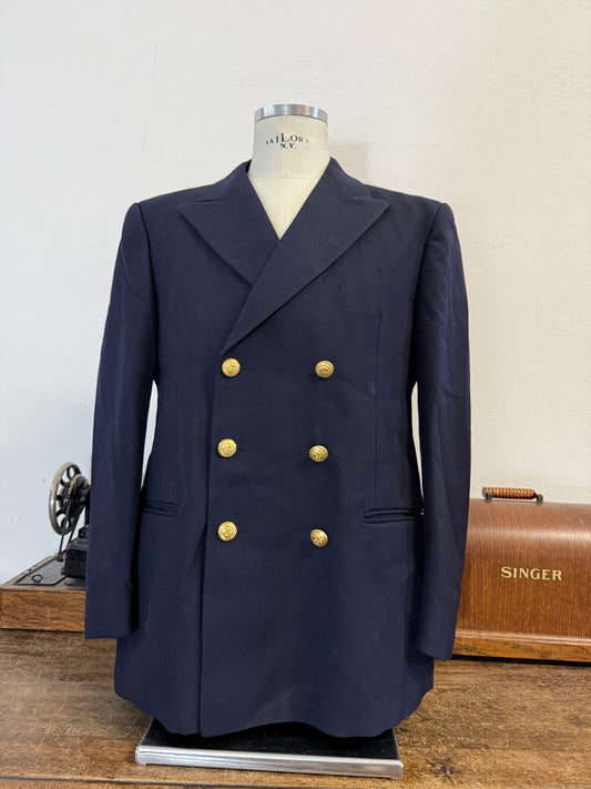 Vintage 00’s Italian Navy Double Breasted Jacket “L/XL”