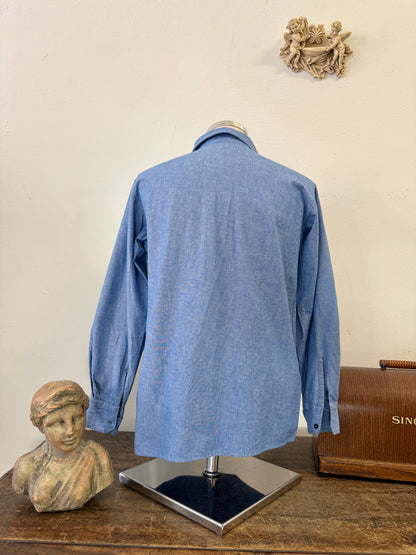 Vintage 90’s Italian Navy Shirt “M”