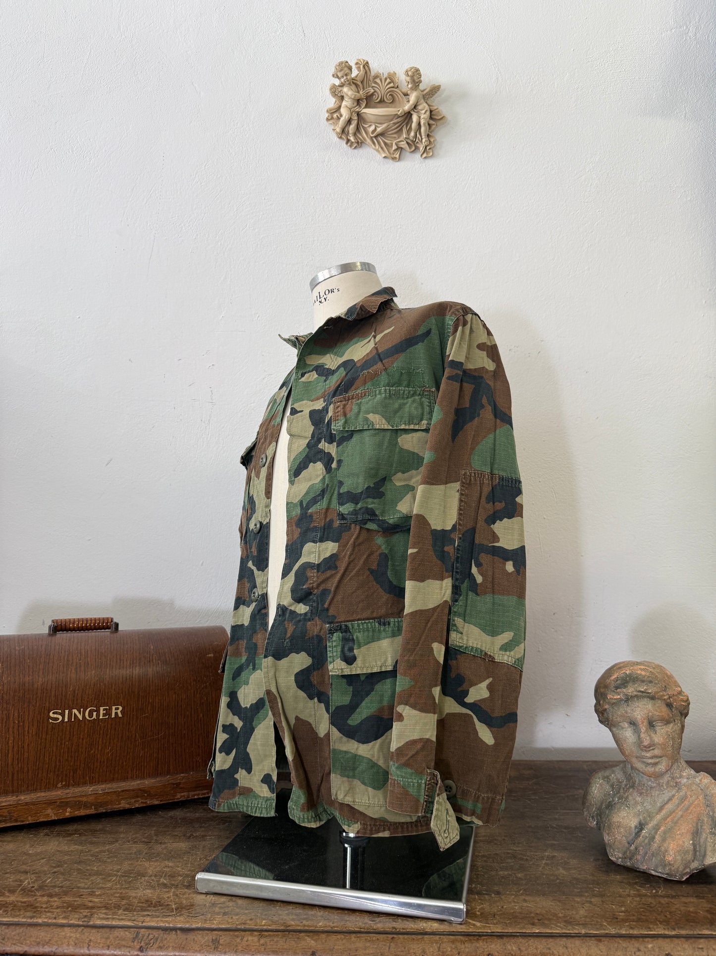Vintage Ripstop Woodland Us Army Jacket “M/L”