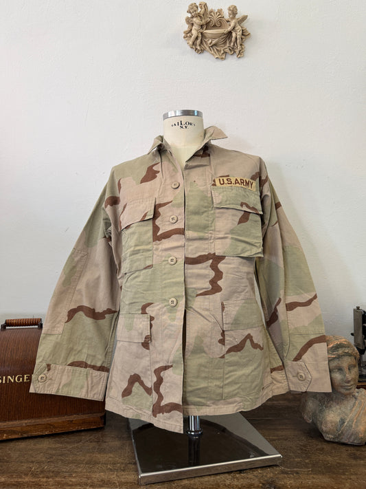 Vintage BDU Camo Jacket Ripstop US Army “M”