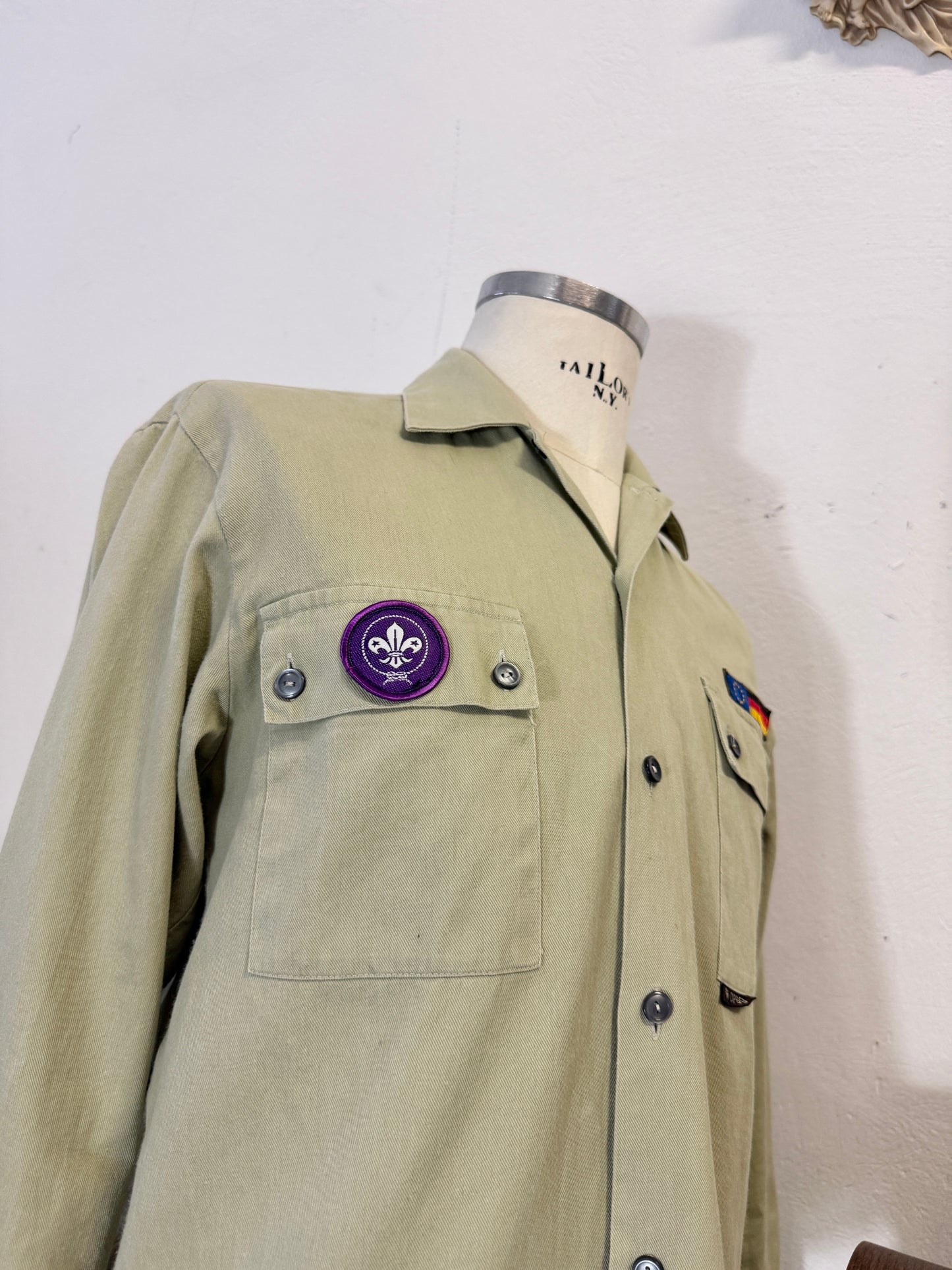 Vintage German Boy Scout Shirt “M”