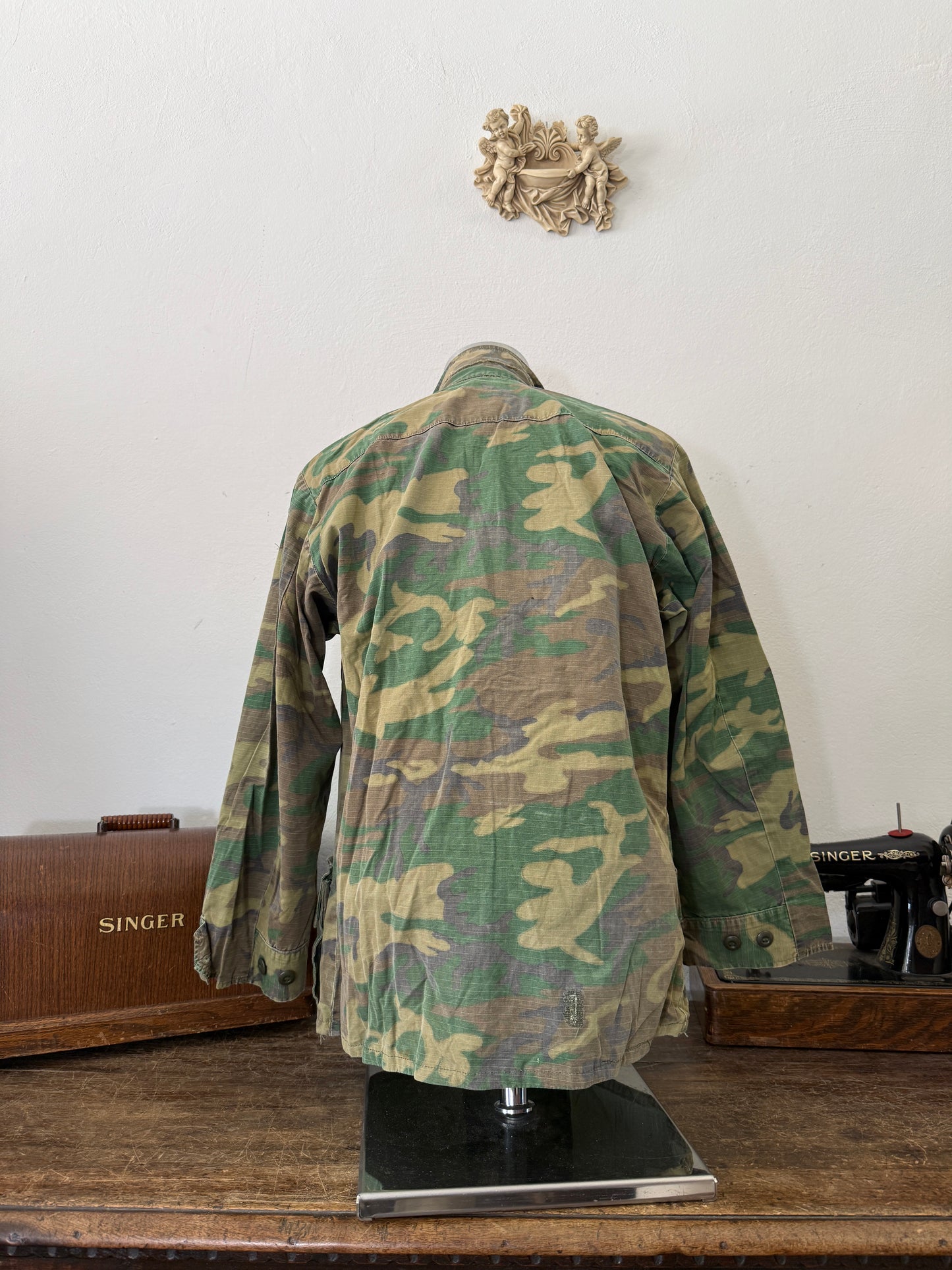Vintage 60’s Ripstop Jungle Jacket Us Army “M/L”