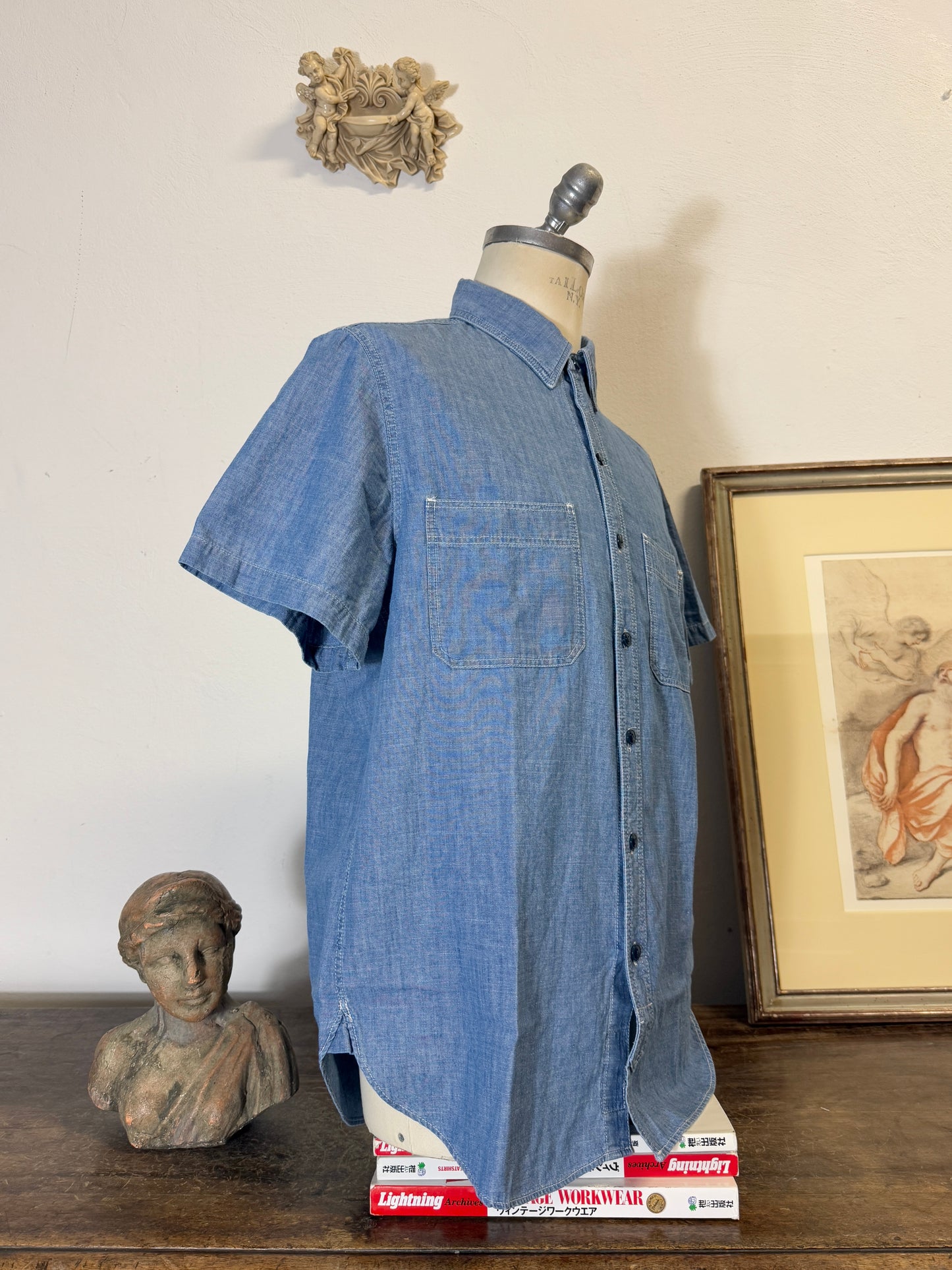 Chambray Shirt mc Buzz - Chesapeake’s