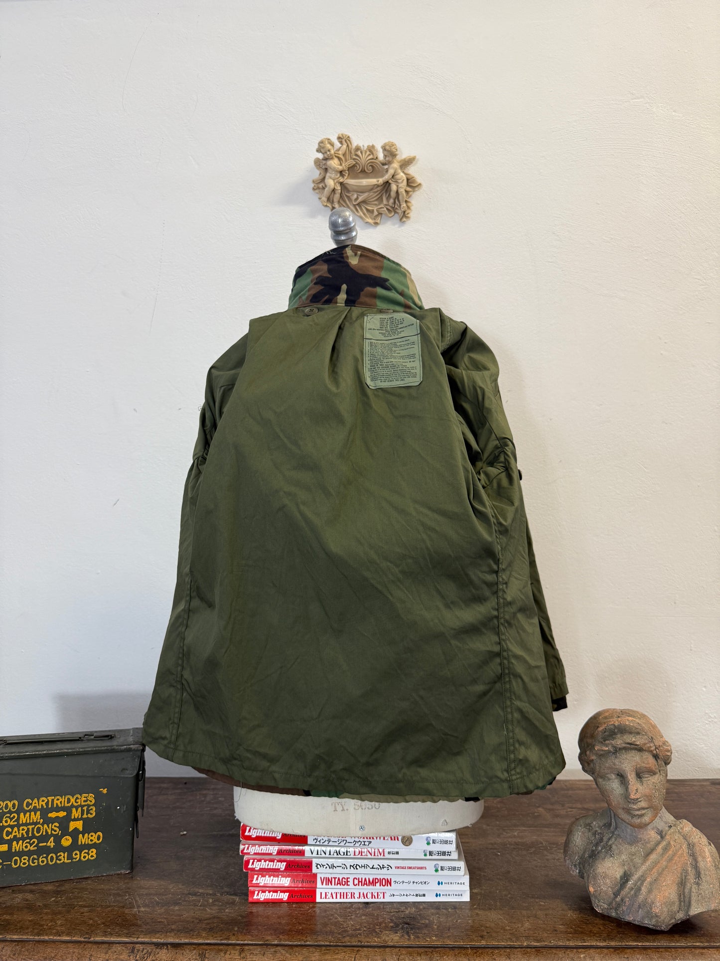 Vintage Woodland Field Jacket M65 Us Army “M”