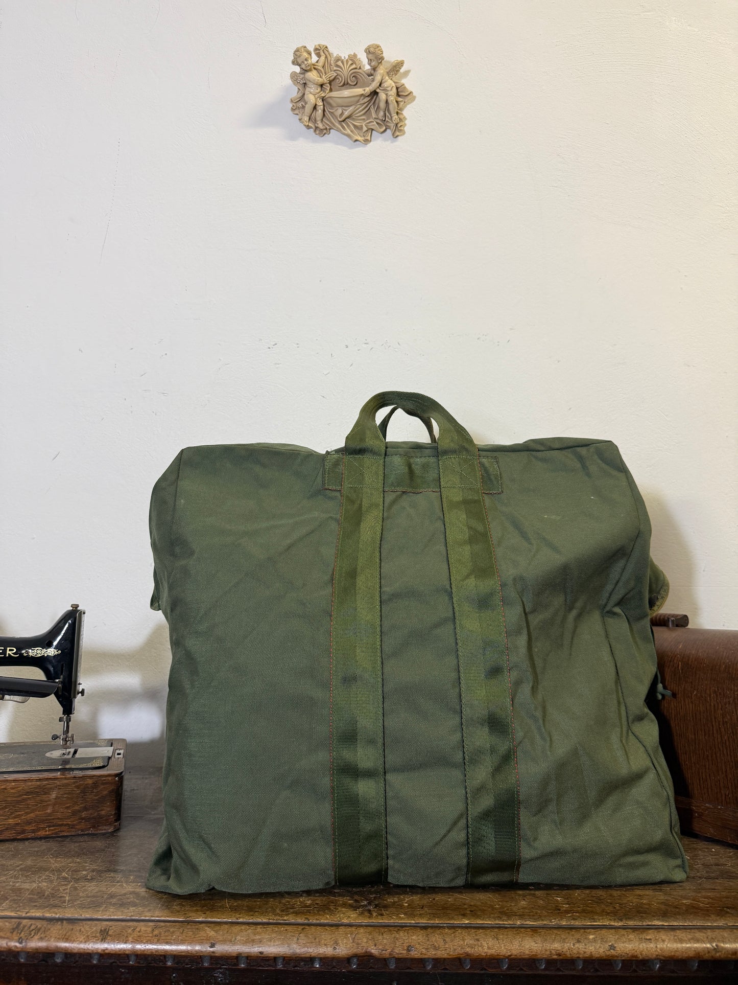 Vintage Nylon Us Flyers Kit Bag