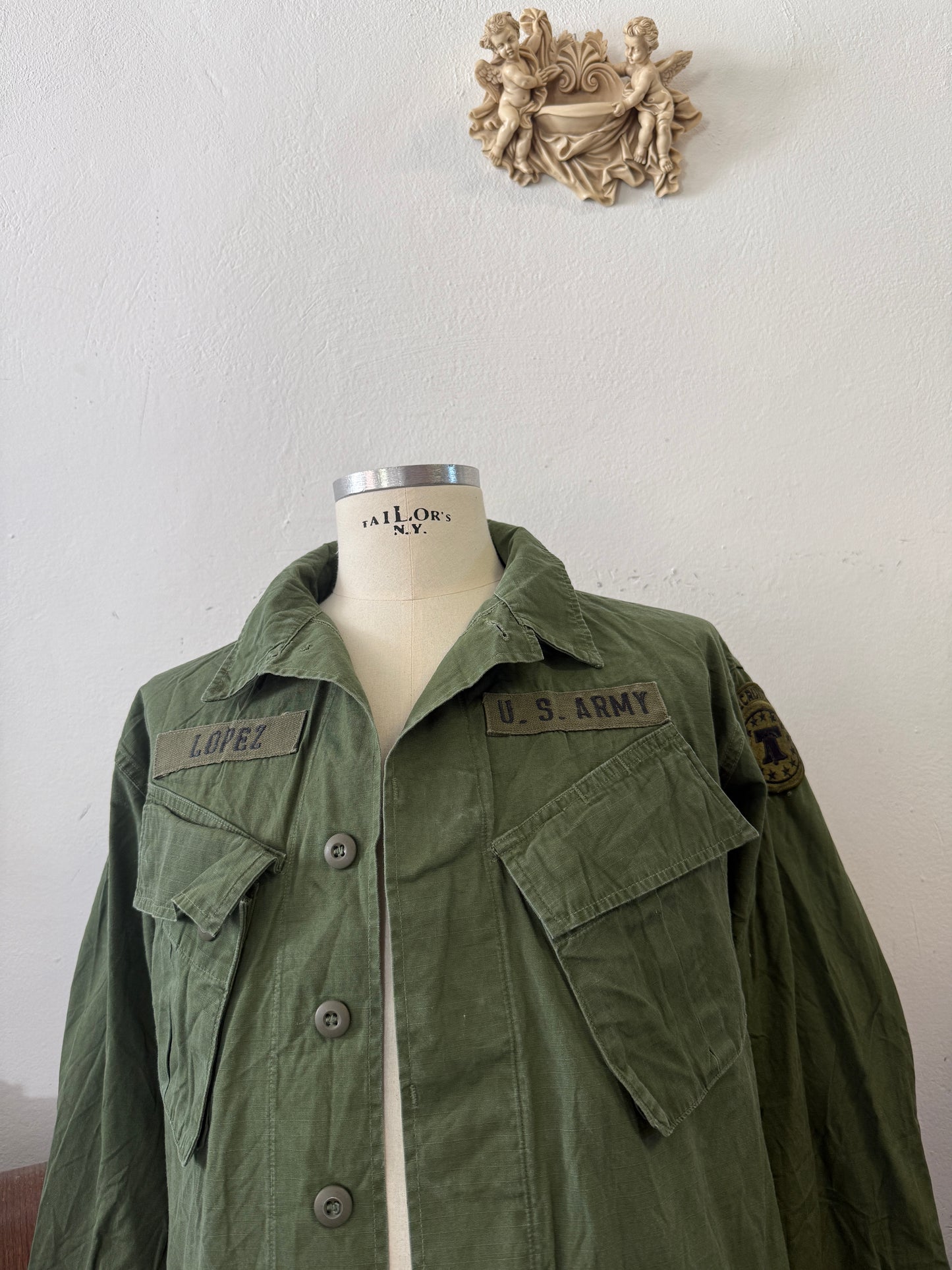 Vintage 60’s Jungle Jacket Us Army “L”