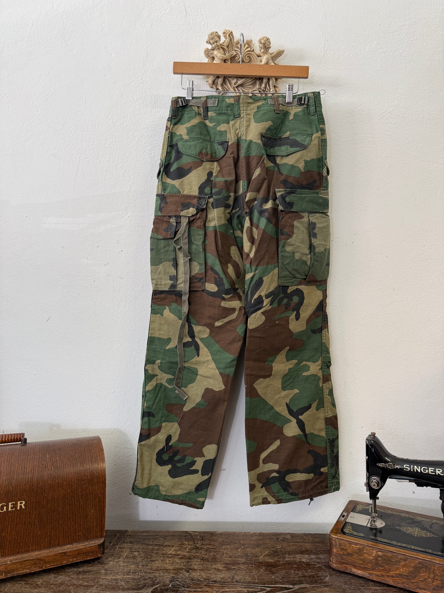 Vintage Woodland Cargo Pants M65 Us Army “W31”