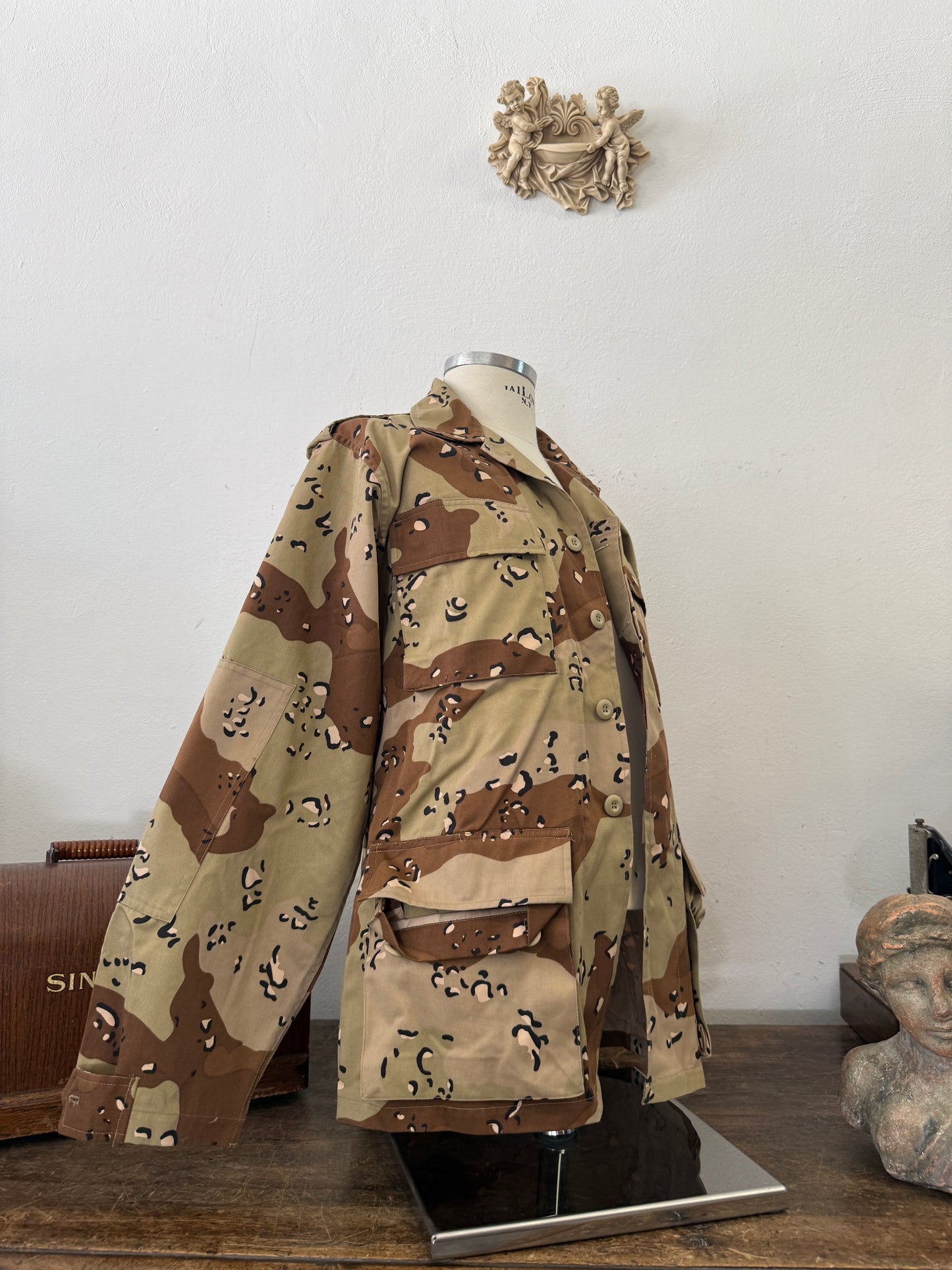 Us Desert Chocolat BDU Jacket “L/XL”