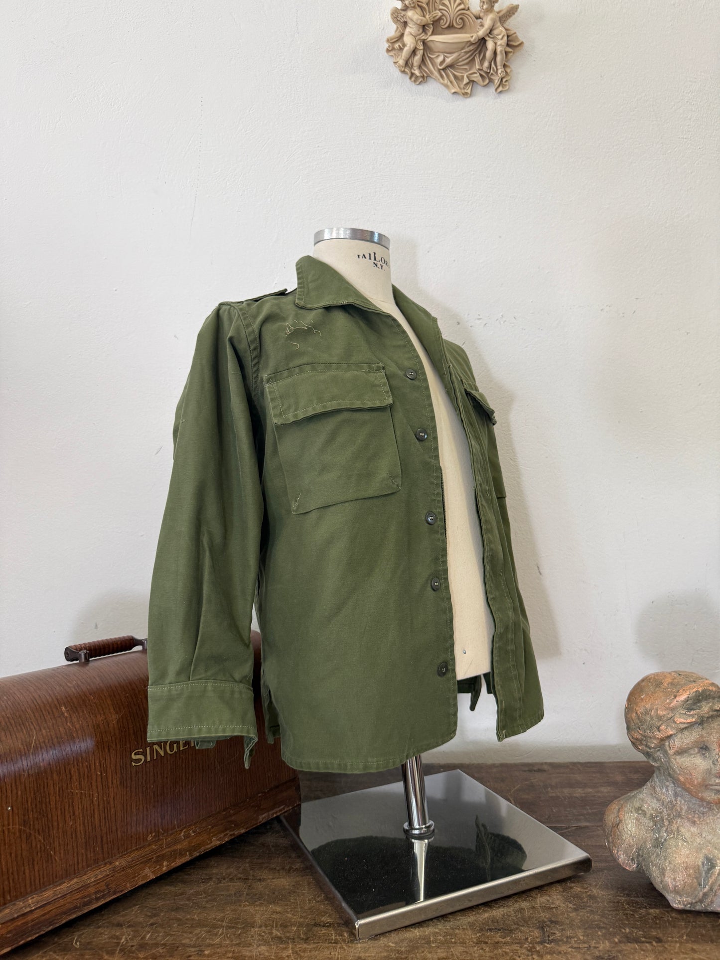 Vintage Spanish Army Shirt “S”