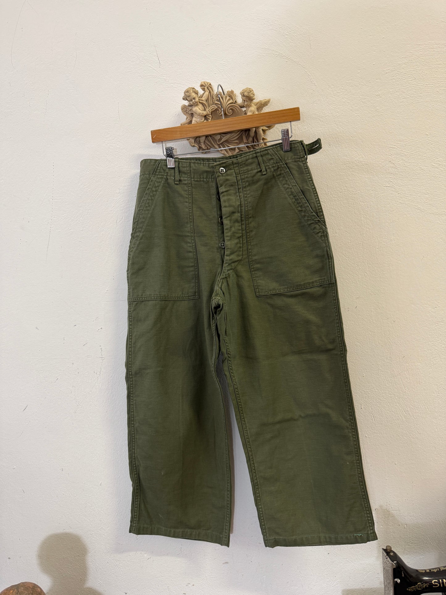 Vintage Og 107 Us Army Fatigue Pants “W32”