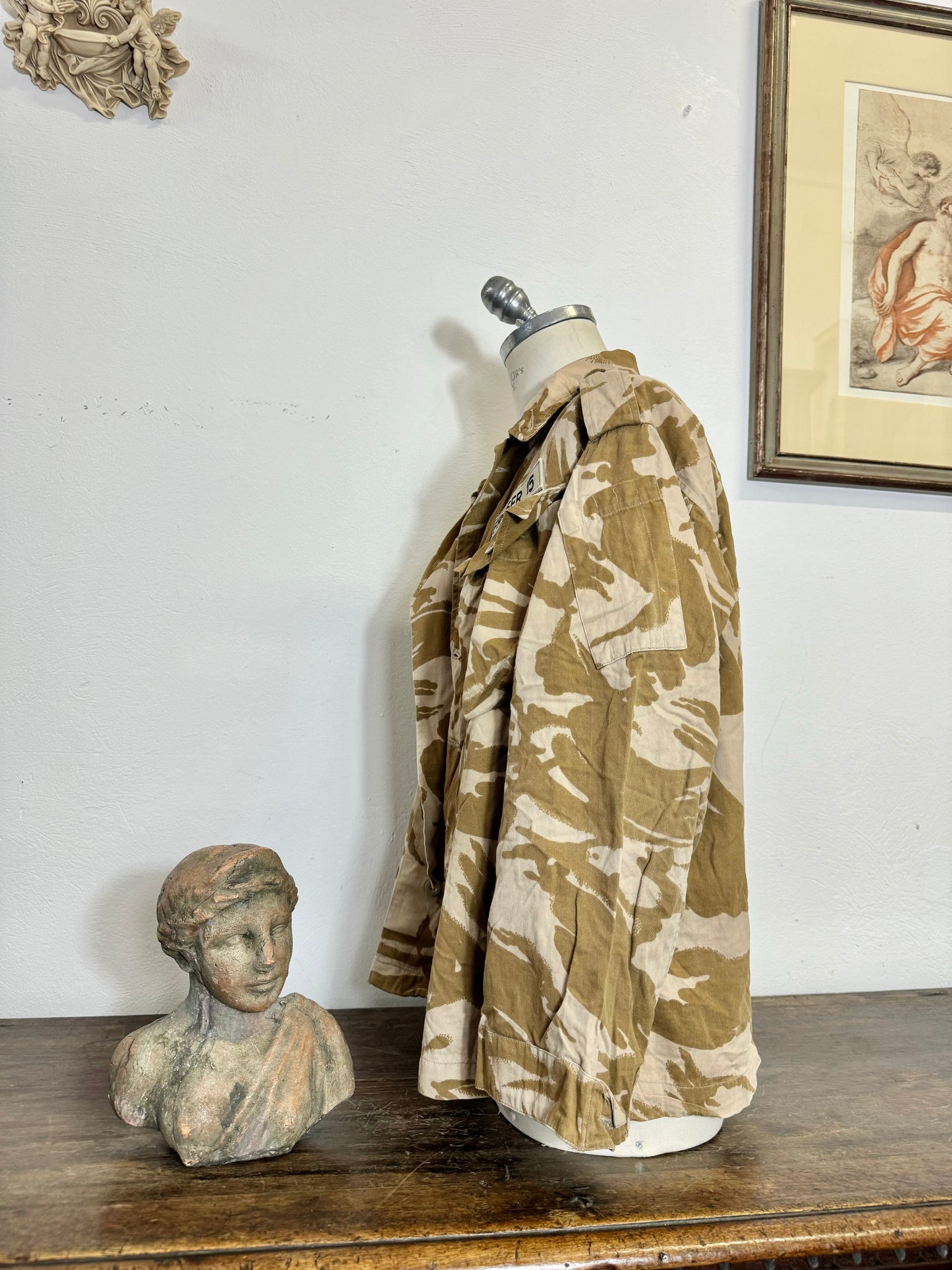 Vintage British Army Shirt DPM Tropical Desert “M”