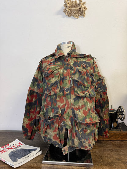 Vintage Swiss Army Camo Jacket M70 “L/XL”