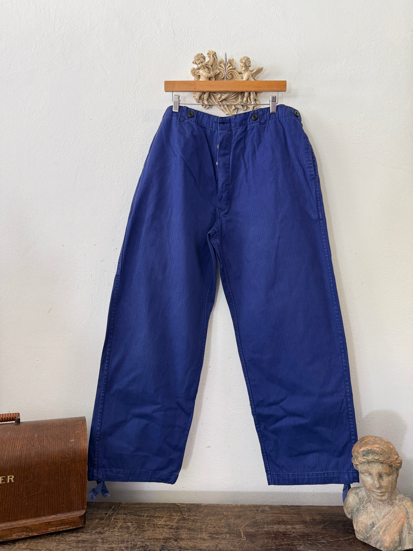 Vintage German Army Work Pants HBT “W38”