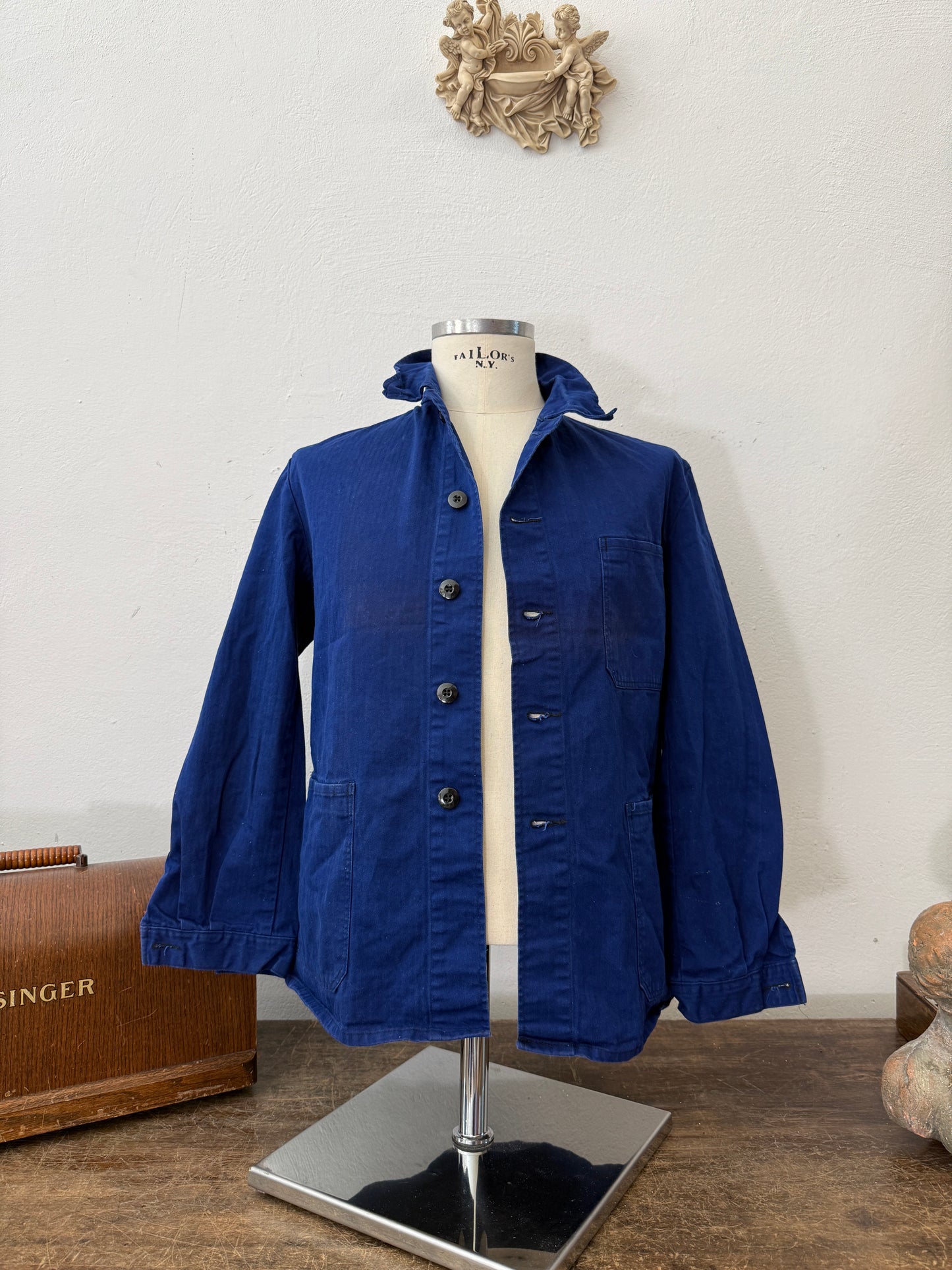 Vintage 80’s German Army Work Jacket HBT “S/M”