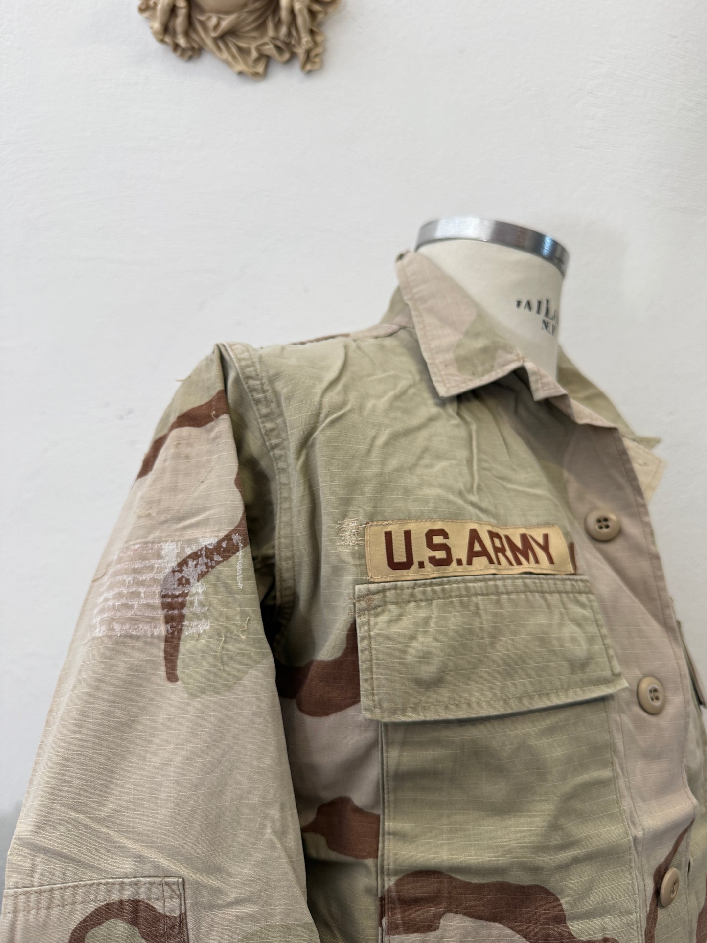 Vintage BDU Camo Jacket Ripstop US Army “S”