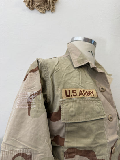 Vintage BDU Camo Jacket Ripstop US Army “S”