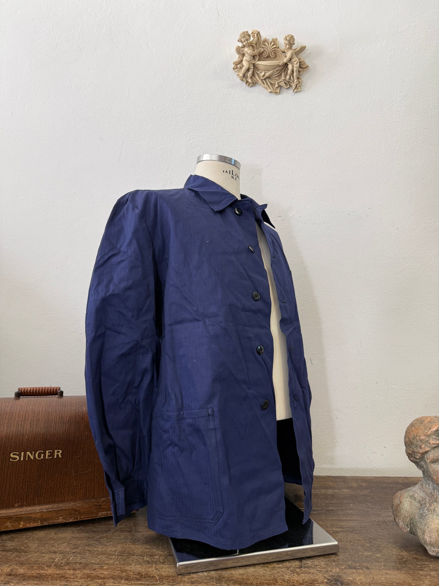 Vintage 90’s German Army Work Jacket HBT “L/XL”