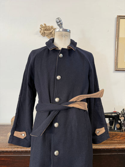 Blue Navy Coat - M