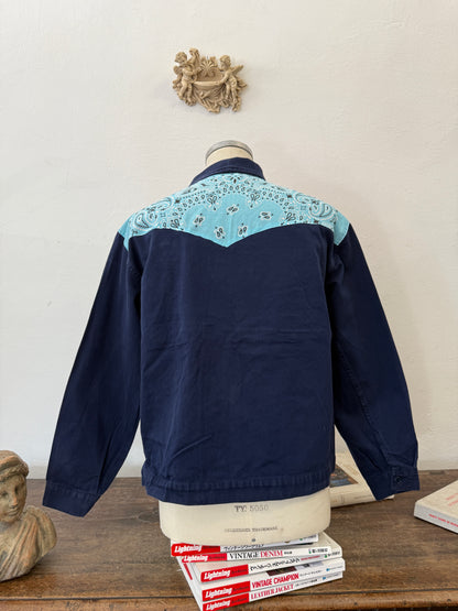 Vintage 90’s Bandana Workwear Jacket “L”