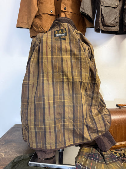 Vintage Barbour Flyweight Wax Utility  Jacket  “XL”