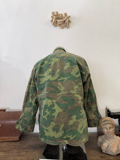 Vintage 60’s Ripstop Jungle Jacket ERDL Us Army “M/L”