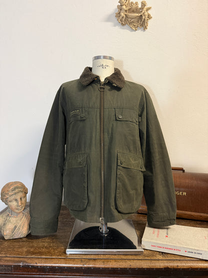 Vintage Barbour Flight Jacket  “XL”