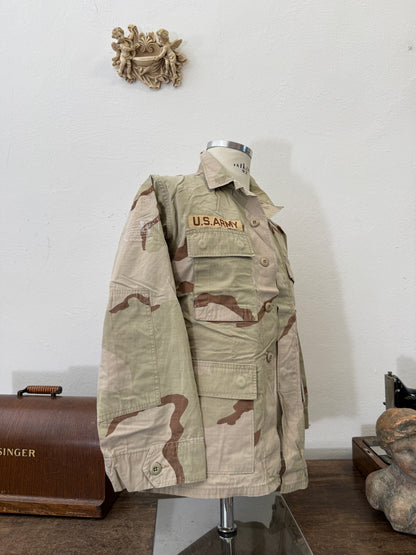 Vintage BDU Camo Jacket Ripstop US Army “S”