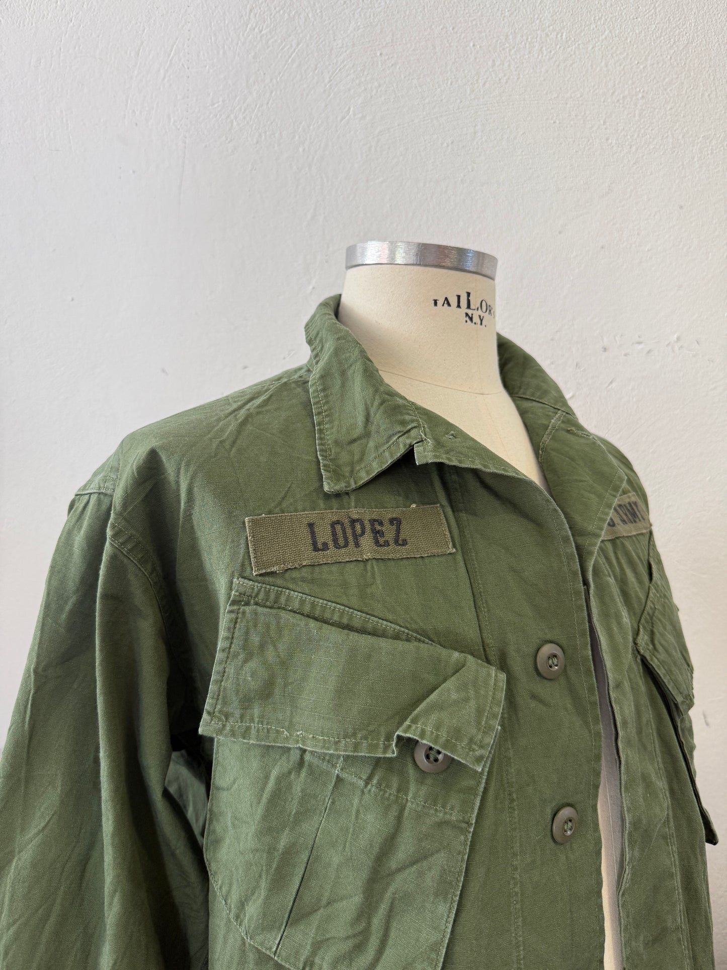 Vintage 60’s Jungle Jacket Us Army “L”