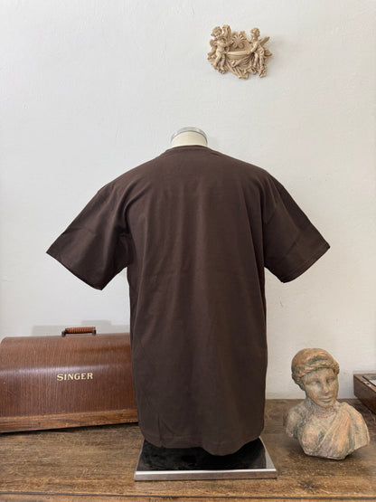 Brown T-Shirt with US Cotton - Mister Archive®